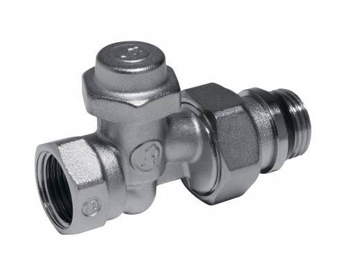 Клапан отсечной Giacomini прямой со сливом 1/2", R715X033
