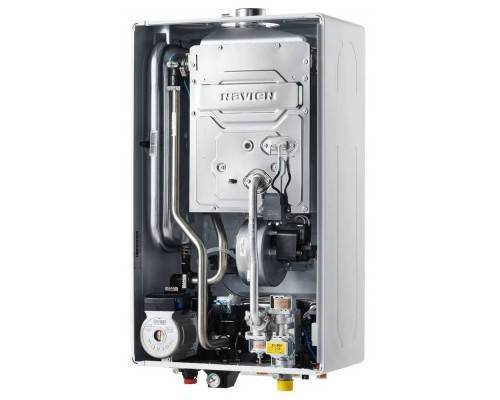 Котел газовый Navien Deluxe C Plus Coaxial 16K, 2-ух контр, коаксиал., закрытая камера сгорания