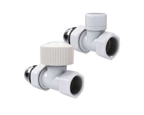 Набор термостатический прямой Royal Thermo Design 1/2"М30х1,5 (Белый) Набор термостатический прямой Royal Thermo Design 1/2"М30х1,5 (Белый)