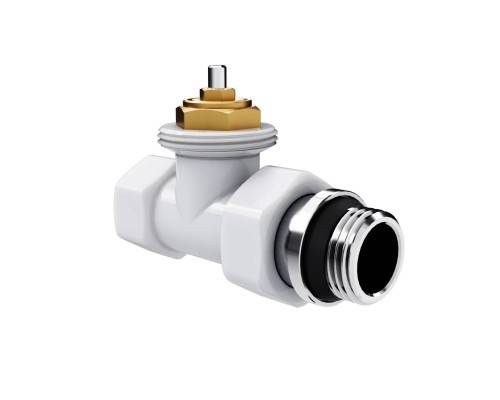 Набор термостатический прямой Royal Thermo Design 1/2"М30х1,5 (Белый) Набор термостатический прямой Royal Thermo Design 1/2"М30х1,5 (Белый)