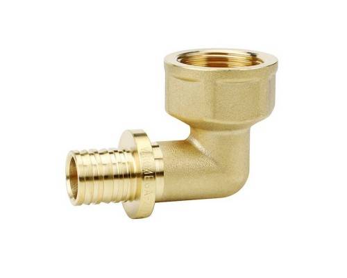 Угол VARMEGA Slide-fit 90 гр., ВР, 25x3/4", аксиальный, латунь, VM51516 Угол VARMEGA Slide-fit 90 гр., ВР, 25x3/4", аксиальный, латунь, VM51516