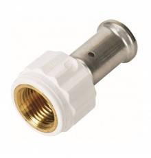 Муфта HENCO ВР ПВДФ пресс, 16x1/2"