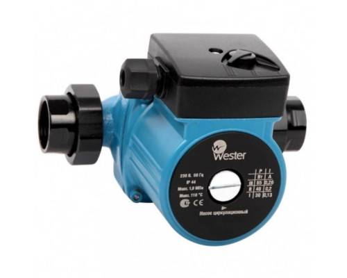 Насос Wester WCP 25-60G 130 мм (с гайками) Насос Wester WCP 25-60G 130 мм (с гайками)