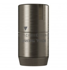 Термоголовка жидкостная Royal Thermo Design М30х1,5 (никель матовый)