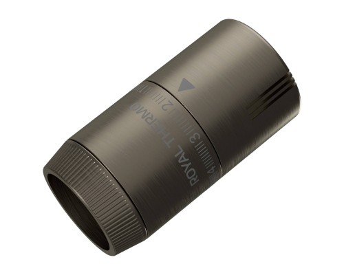 Термоголовка жидкостная Royal Thermo Design М30х1,5 (никель матовый)