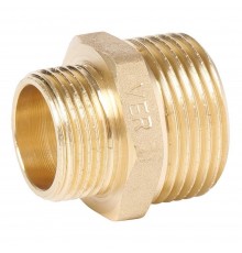 Ниппель переходной VIEIR НН 1/2"х1/4" латунь SH31