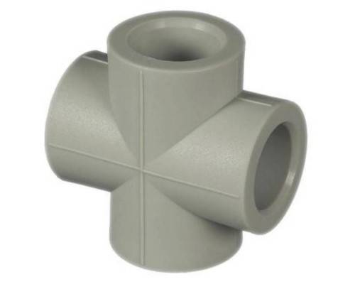 Крестовина TEBO сер. PP-R 40 (5/60), арт. 031050104