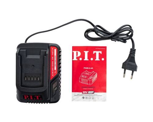 Зарядное устройство PIT PH20-2.4A OnePower (6-21В, 52Вт, для всех АКБ системы OnePower) Зарядное устройство PIT PH20-2.4A OnePower (6-21В, 52Вт, для всех АКБ системы OnePower)