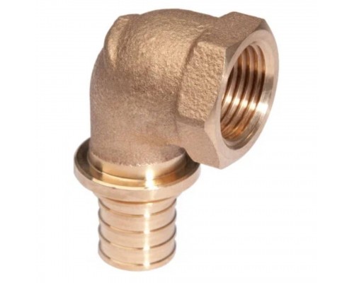 Угольник-переходник REHAU ВР 25-1" RX+ , бронза