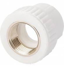 Муфта Lammin PPR комбин. ВР 32 х 1/2" 120/30 белый