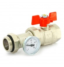 Кран шаровой латунный Uni-Fitt 118T4000