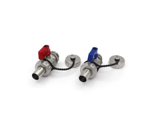 Кран VIEIR дренажный со съёмным металлическим штуцером 1/2" VR1119 (160/10)