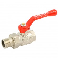 Кран Uni-Fitt НВ 3/4" с разъемным соединением, полнопроходной, ручка ETALON