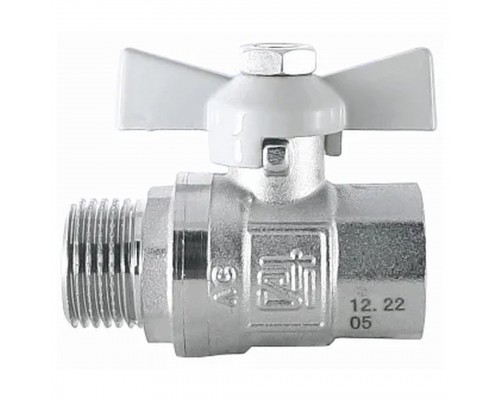 Кран шаровый STI 1/2" Н/В бабочка полнопроходной 15