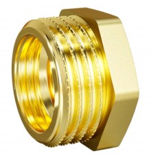 Футорка LD Pride DN25х20 (1"НР х 3/4" ВР) латунь (бирка)