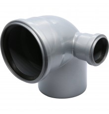 Отвод VALFEX 110/50х87,5гр. левый PP-H для внут. канал. (30), 23121150
