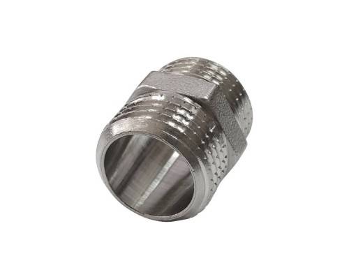Ниппель VALFEX никел. НР-НР 1 1/4" (60/10), арт. VF.582.N.114 Ниппель VALFEX никел. НР-НР 1 1/4" (60/10), арт. VF.582.N.114