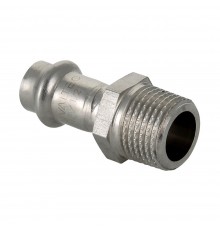 Соединитель Valtec нерж. сталь с нар.р. 22х3/4" VTi.901.I.002205