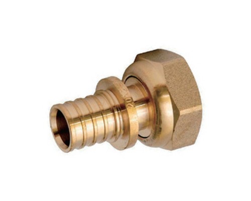 Переходник VIEIR аксиальный с накидной гайкой 16X1/2"F ВР VRP163C Переходник VIEIR аксиальный с накидной гайкой 16X1/2"F ВР VRP163C