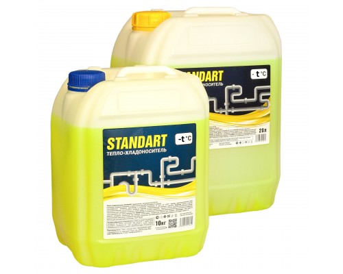 Теплоноситель Standart -30 на основе этиленгликоля, (20кг) Теплоноситель Standart -30 на основе этиленгликоля, (20кг)