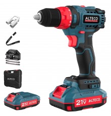 Шуруповёрт ALTECO дрель аккумуляторная бесщеточная CD 21-45 BL X2 (CD 1813Li BL X2)