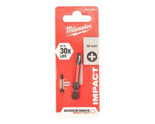 Насадка Milwaukee SHOCKWAVE PH3 50мм (1) 4932430858 Насадка Milwaukee SHOCKWAVE PH3 50мм (1) 4932430858