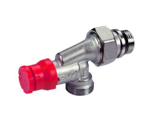 Клапан термостатический Giacomini угловой осевой с преднастройкой 1/2" x 16, R415PX242