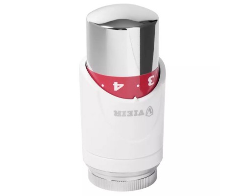 Термоголовка VIEIR жидкостная хромированная M30X1,5 (100/1) VR289 Термоголовка VIEIR жидкостная хромированная M30X1,5 (100/1) VR289