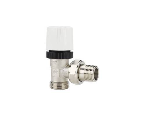 Клапан радиаторный VARMEGA 1/2" x 3/4"EK термостатический угловой VM10402 Клапан радиаторный VARMEGA 1/2" x 3/4"EK термостатический угловой VM10402