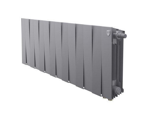 Радиатор биметаллический Royal Thermo PianoForte 300 Серебристый VR80 - 14 секц.