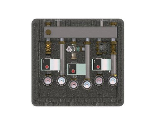 Гребёнка ELSEN DN20 с гидрострелкой 1" 3х1" 2 м3/ч