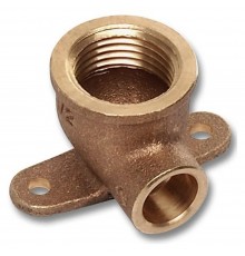 Водорозетка Sanha бронзовая ВР D15 x 1/2" (10)