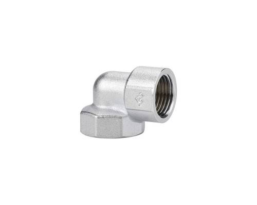 Угол переходной VARMEGA ВР-ВР 1" х 1/2" хромированный VM09822 Угол переходной VARMEGA ВР-ВР 1" х 1/2" хромированный VM09822