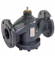 Клапан регулирующий РИДАН VFM-2R PN16 DN100 Kvs160 Tmax150, 2-х ход., седельный, фланец,чугун