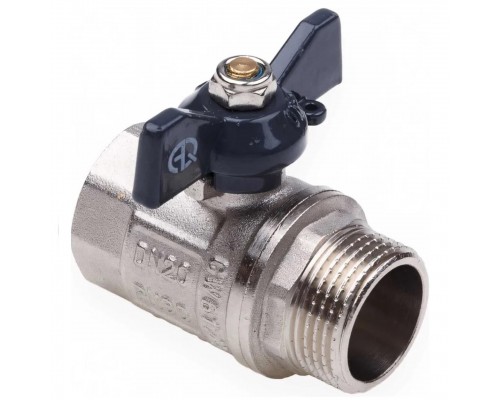 Кран шаровой AQUALINK BН 1/2 бабочка (120/10)