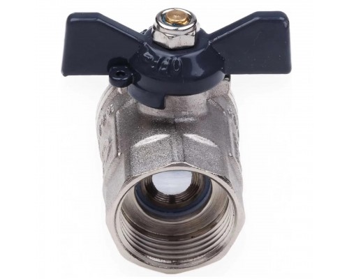 Кран шаровой AQUALINK BН 1/2 бабочка (120/10)