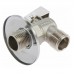 Кран шаровой TIM 1/2"х3/4" ВР/НР угловой, для бытовых приборов, хром BL5809