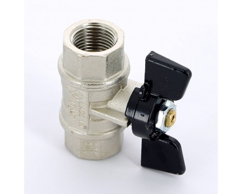 Кран шаровой ВВ NEVADA бабочка BUGATTI 1/2"