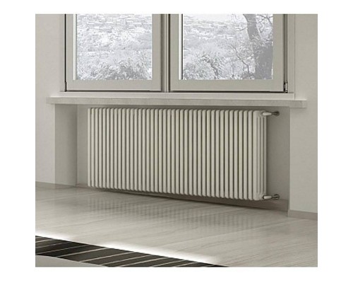 Радиатор TESI 3, H 2500 мм, 6 секций, подкл. 26 (1/2"  вентиль снизу)
