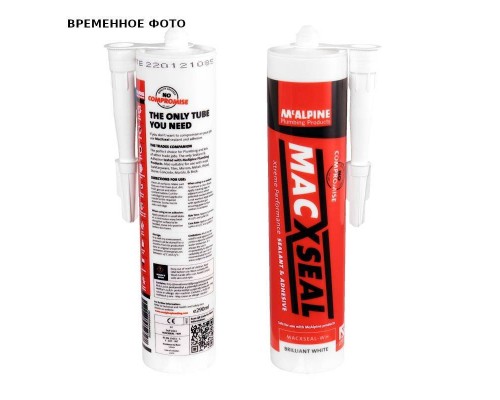 Клей-герметик McAlpine MACXSEAL, 290 мл, белый