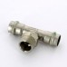 Тройник пресс-Н нержавеющая сталь Sanpress Inox VIEGA 18х3/4"х18
