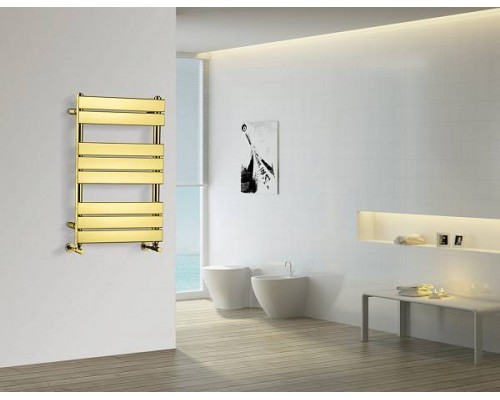 Boheme Venturo Полотенцесушитель водяной, 50х11х80h см, цвет: gold 720-G