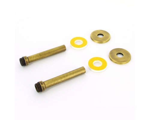 Комплект присоединительный Carlo Poletti 1/2" х 16 х 120 мм Artistic