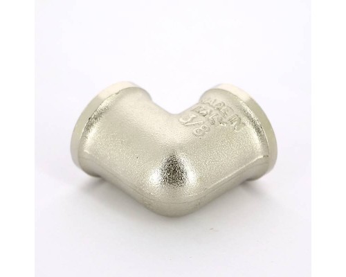 Угол В никелированный TIEMME 3/8"
