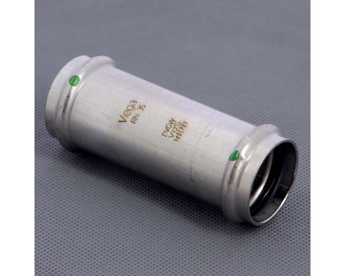 Муфта надвижная пресс нержавеющая сталь Sanpress Inox VIEGA 35