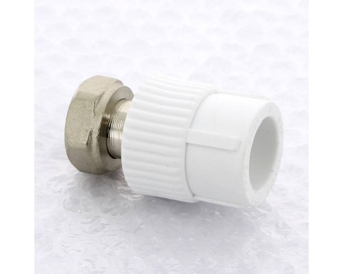 Муфта ProAqua В 25 х 3/4" с накидной гайкой Муфта ProAqua В 25 х 3/4" с накидной гайкой