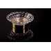 Boheme Murano Cristal Мыльница круглая настольная, цвет: хром 10204