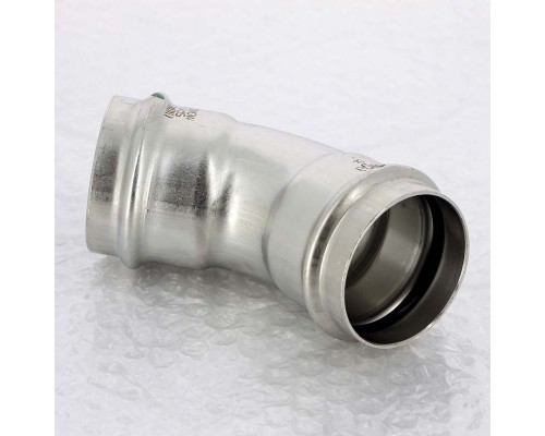 Угол пресс 45 град. нержавеющая сталь Sanpress Inox VIEGA 54 Угол пресс 45 град. нержавеющая сталь Sanpress Inox VIEGA 54