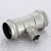Тройник пресс-Н нержавеющая сталь Sanpress Inox VIEGA 42х3/4"х42