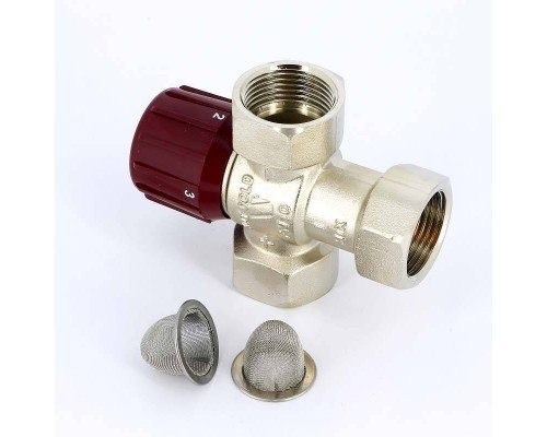 Термосмеситель AQUAMIX WATTS Ind 62C для ГВС 1"В диапазон регулирования 42-60˚C